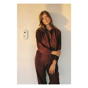 Scarlette Ateliers - Claudine Jasper pijama | Bordo