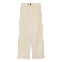 Pomandère – Hose aus Baumwoll-Gabardine | Creme