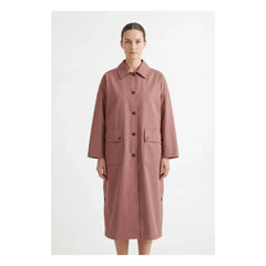 Hod - Baumwoll-Trenchcoat | Haselnuss