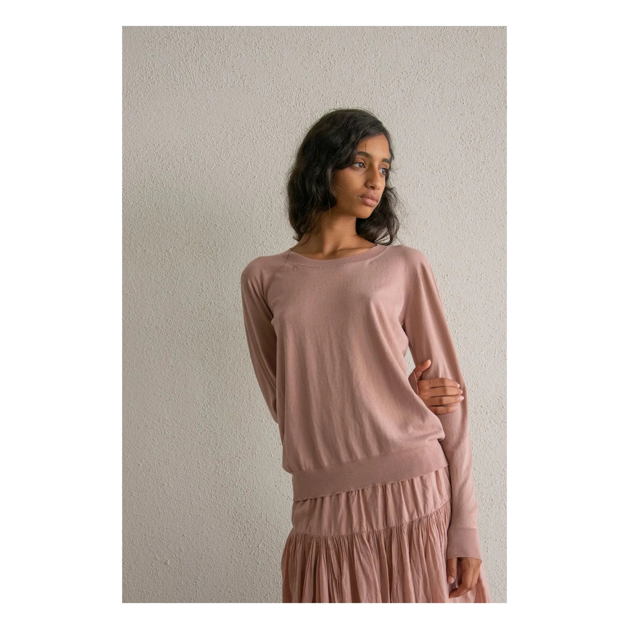 THEAVANT - Bio-Baumwolle Baby-Pullover | Beige