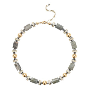 Sigal - Athena Kette | Grau