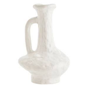 Madam Stoltz - Stoneware Vazo | Fildişi