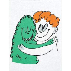 Bobo Choses - Monstre Baby T-Shirt aus Bio-Baumwolle | Hellblau