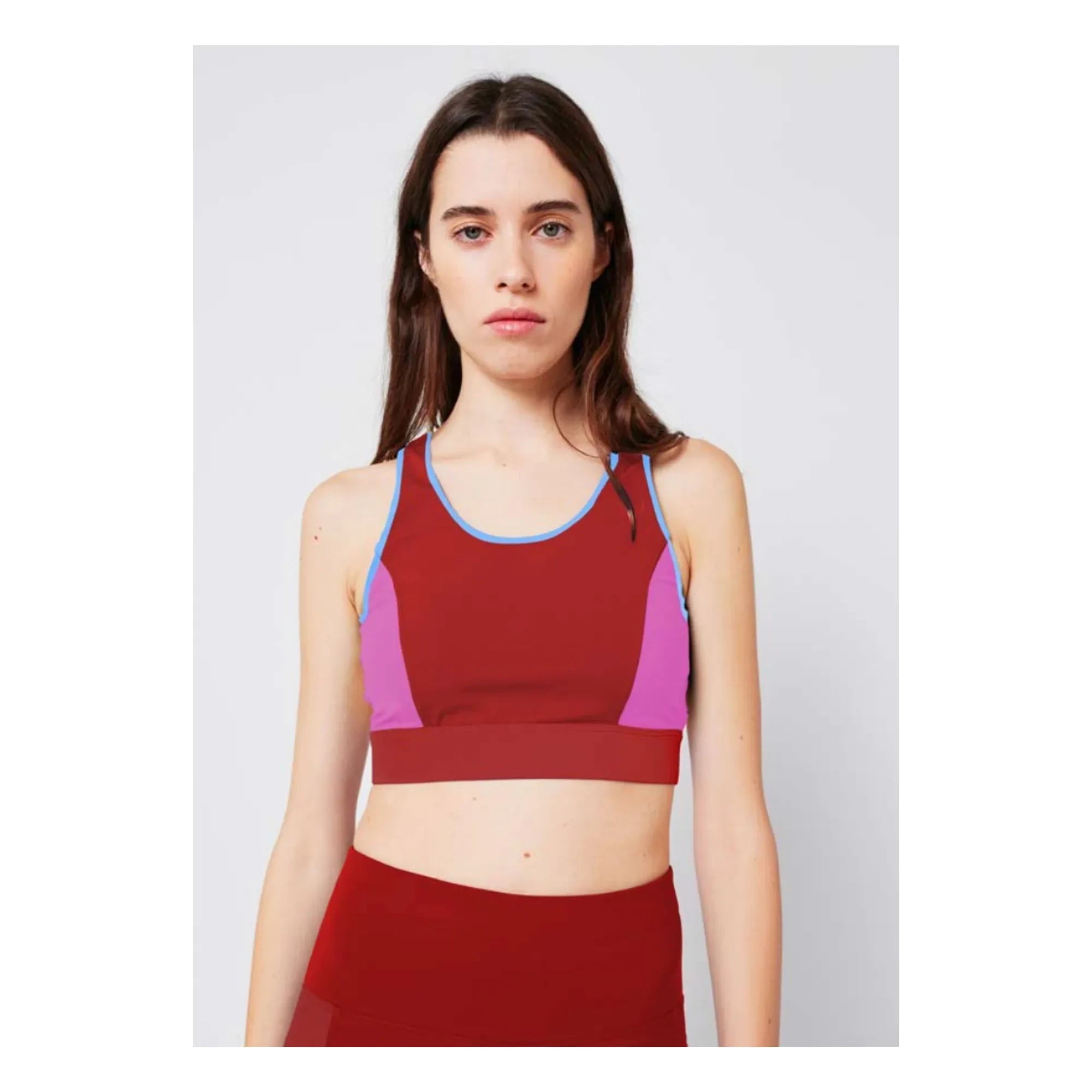 Bobo Choses - Colour Block Tanktop | Blau
