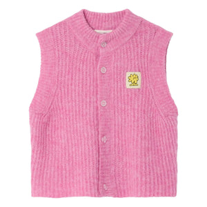 American Vintage - East Alpaka Kolsuz Yelek | Pembe