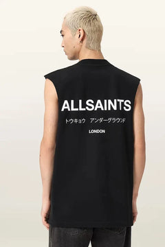 AllSaints Erkek Pamuklu UNDERGROUND Tişört
