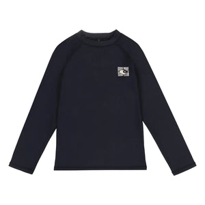 Tumble N'Dry – Santiago Bade-T-Shirt aus recycelten Fasern mit UV-Schutz | Nachtblau