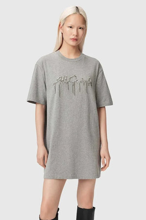 AllSaints Pamuk Elbise CHAINS