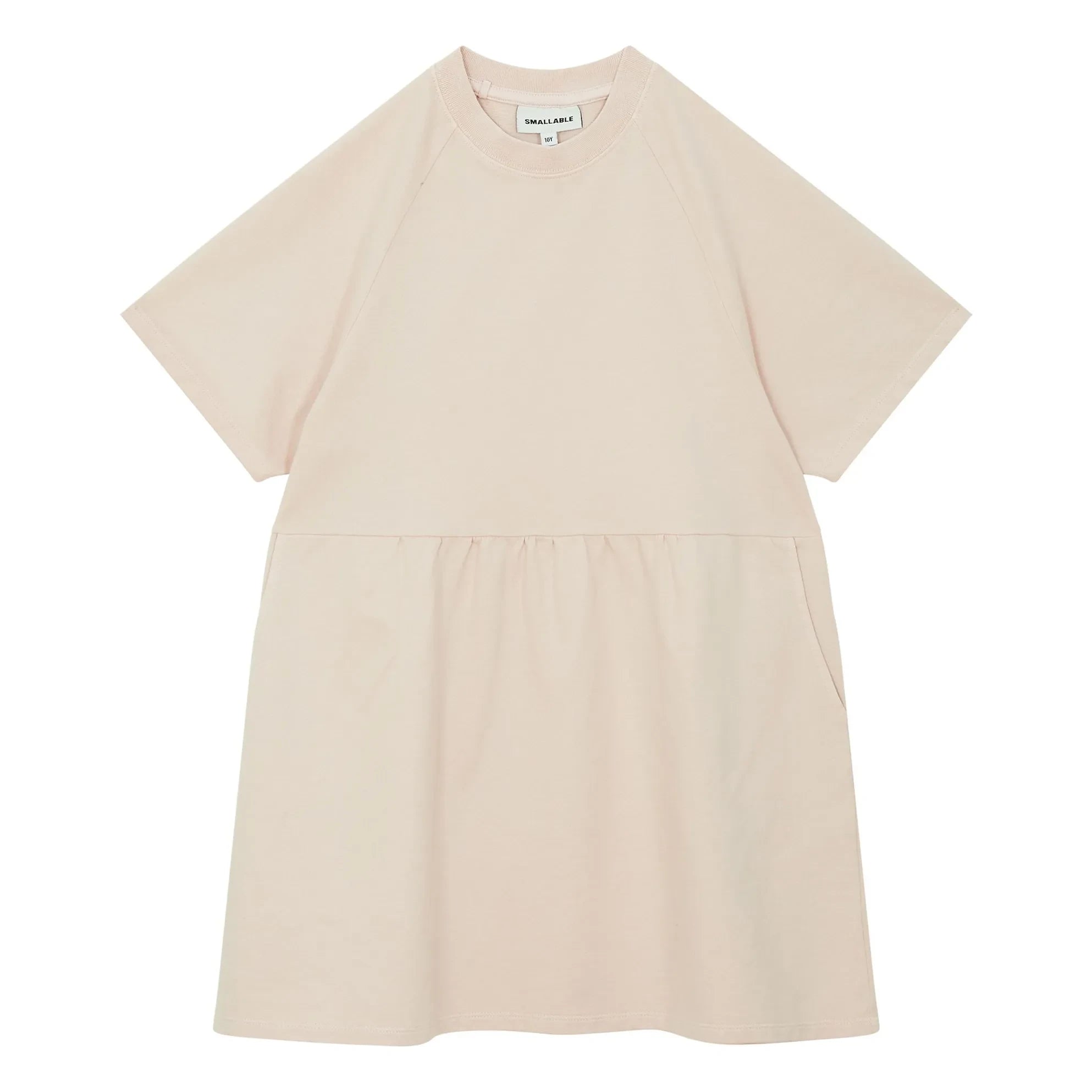Smallable Kid - Sweatkleid aus Bio-Baumwolle | Puderrosa