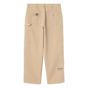 Carhartt WIP - OG Single Knee Graphic Dearborn Organic Cotton Pants | Beige