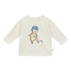 Arsène et Les Pipelettes - Grégoire Organic Cotton T-Shirt | Sand