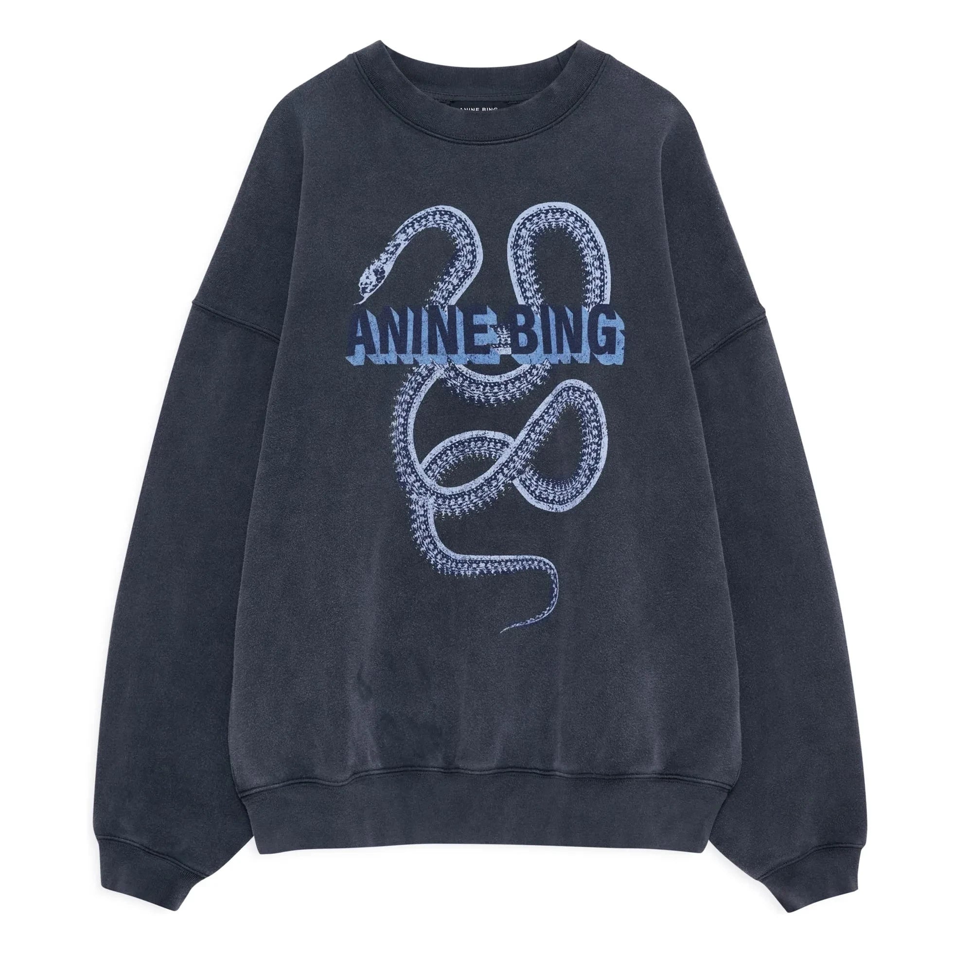Anine Bing - Harvey Snake Sweatshirt | Schwarz
