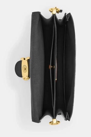 Coach Tabby Chain Shoulder Bag With Quilting Deri Çanta