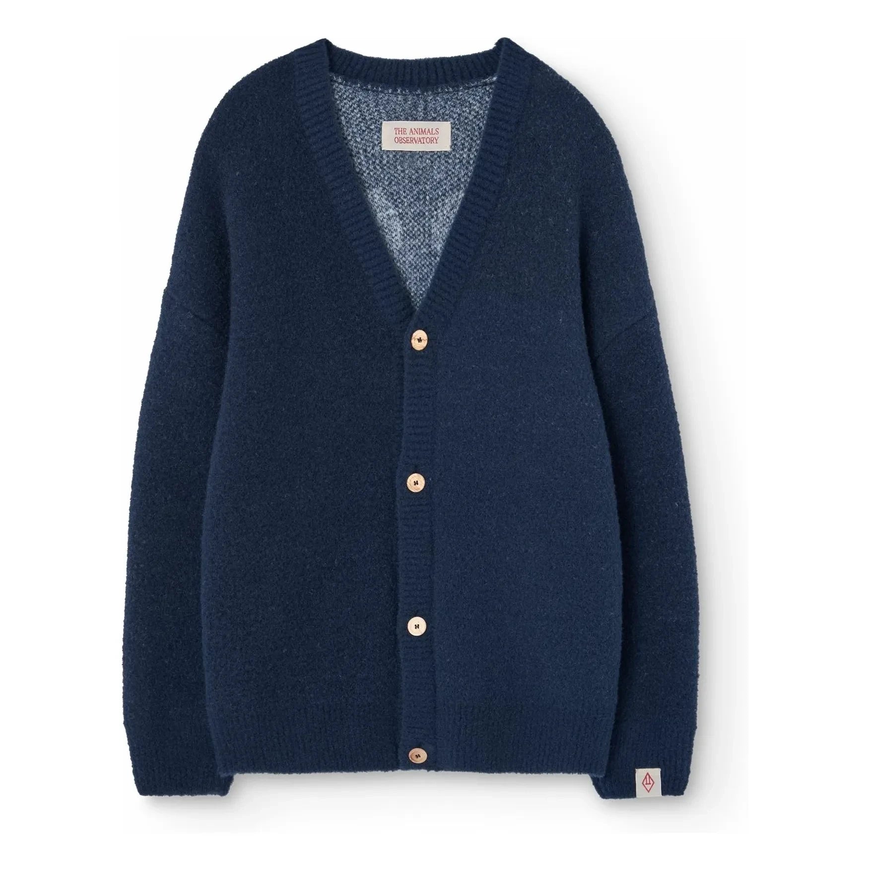 The Animals Observatory - Racoon Hearts Strickjacke | Marineblau