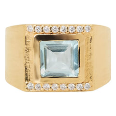 Irene d'Arloz - Ring 02 | Aquamarine