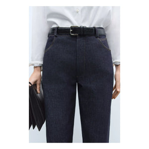 Cordera - Gerade Jeans aus recycelter Baumwolle | Indigo