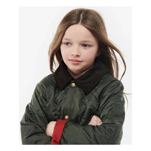Barbour - Liddesdale Kapitone Ceket | Koyu yeşil