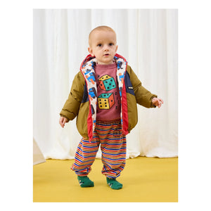 Bobo Choses - Wende-Baby-Regenmantel aus recycelten Fasern | Blau