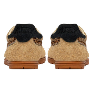 Autry - Windspin Low Leopard Suede Sneakers | Camel