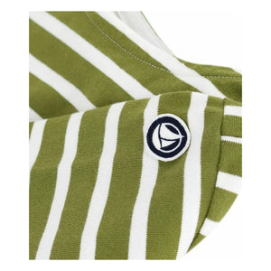 Petit Bateau - Logo Short-Sleeve Marinière Organic Cotton T-Shirt | Green