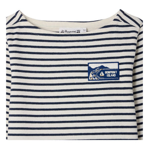 Bonpoint - Gestreiftes Baudelaire T-Shirt | Ecru