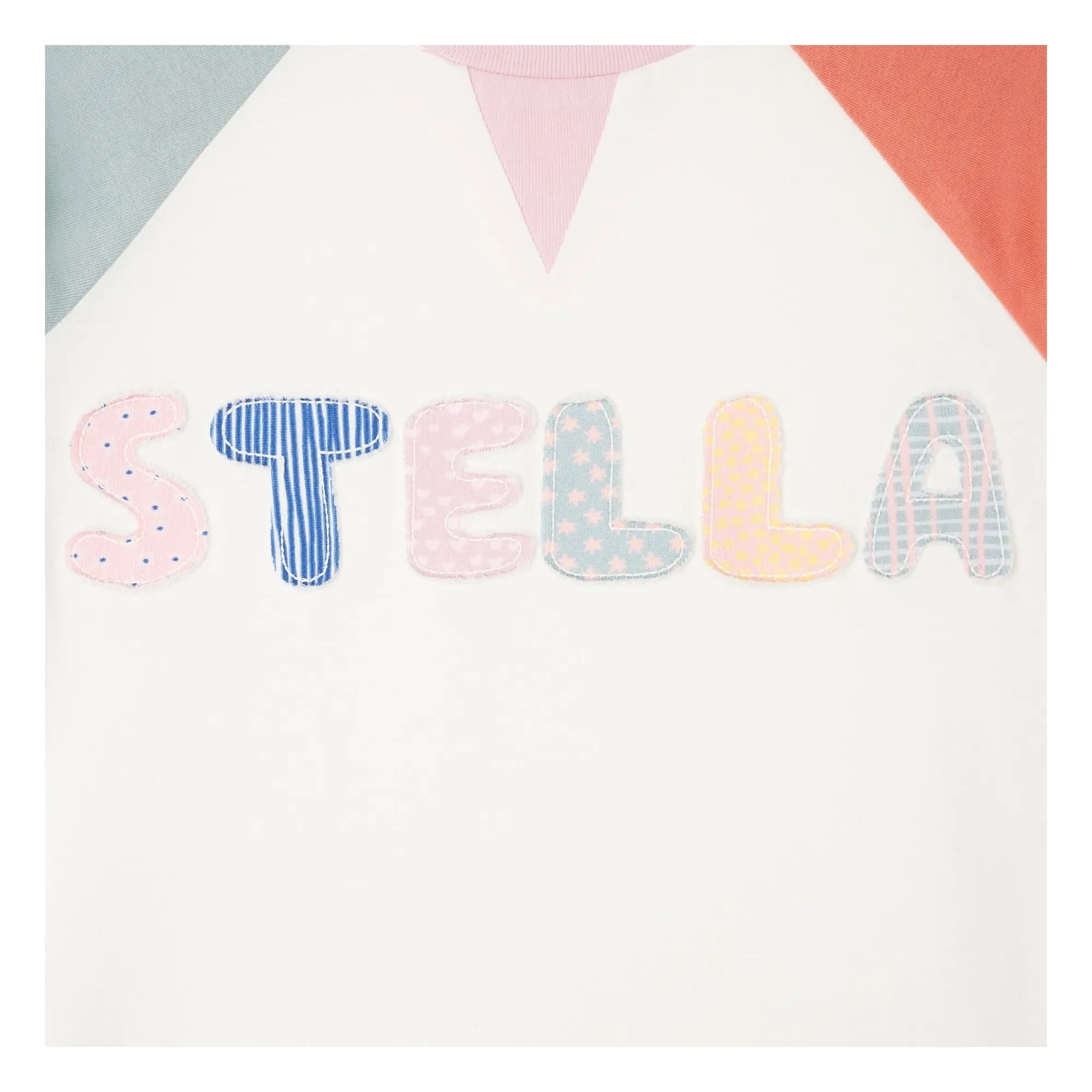 Stella McCartney Kids - Stella Color Block T-Shirt | Ivory