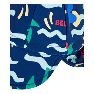 Petit Bateau - Bel Été UV Protective Hat Made from Recycled Fibers | Night Blue
