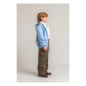 Flotte - Bastille Waterproof Windbreaker Recycled Fiber | Light Blue