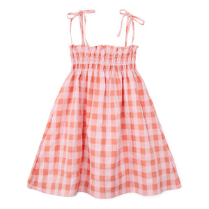 Mipounet - Vichy-Kleid Mirelle | Rosa