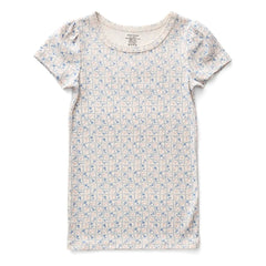 Soor Ploom - Bio-Baumwolle Blusen T-Shirt | Ecru