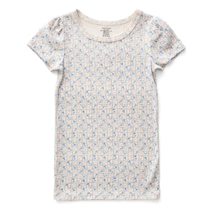 Soor Ploom - Bio-Baumwolle Blusen T-Shirt | Ecru