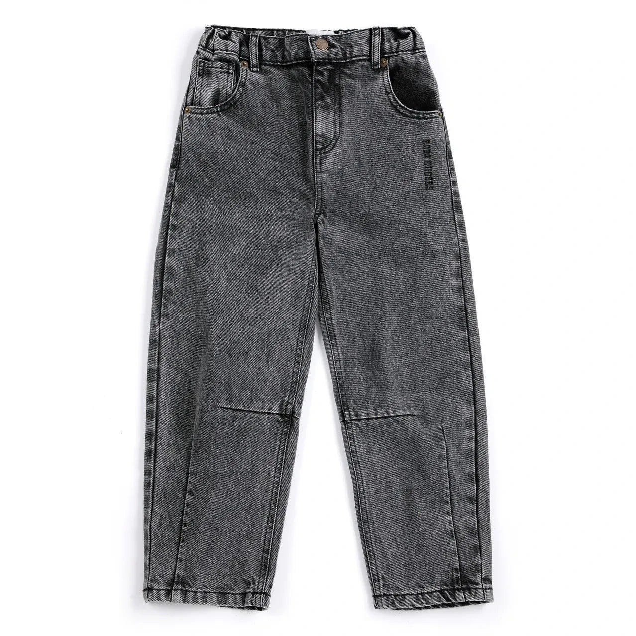 Bobo Choses - Gewaschene Jeans aus Bio-Baumwolle | Schwarz