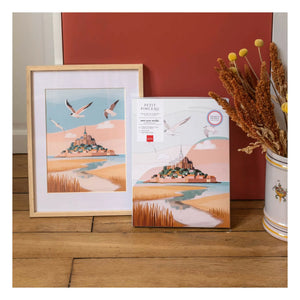 La Petite Épicerie - Numaralı boyama seti - Mont Saint-Michel by La Petite Epicerie