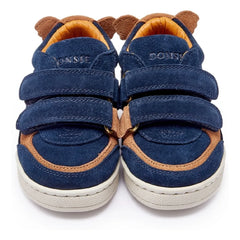 Donsje - Pinou Koala Wildleder Scratch-Sneakers | Mitternachtsblau