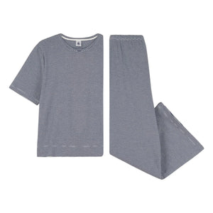 Petit Bateau - Milleraies Pijama Takımı - Kadın Koleksiyonu | Lacivert