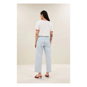 By Bar - Nîmes organic cotton T-shirt | White