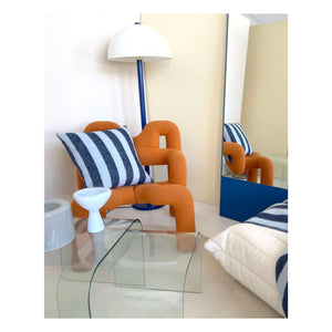 Maison Deux – Kissenbezug Candy Wrap | Marineblau
