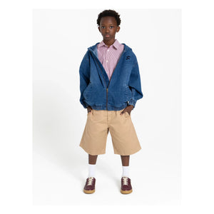 Finger in the nose - Rogue Striped Shirt | Brick Red