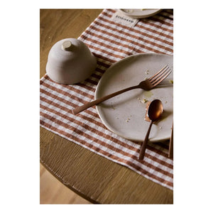 Gabrielle Paris - American Gingham Mocha Servings | Mocha