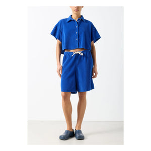 American Vintage - Padow Baumwollhemd | Blau