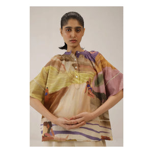 CORD - Chalet-Bluse | Lila