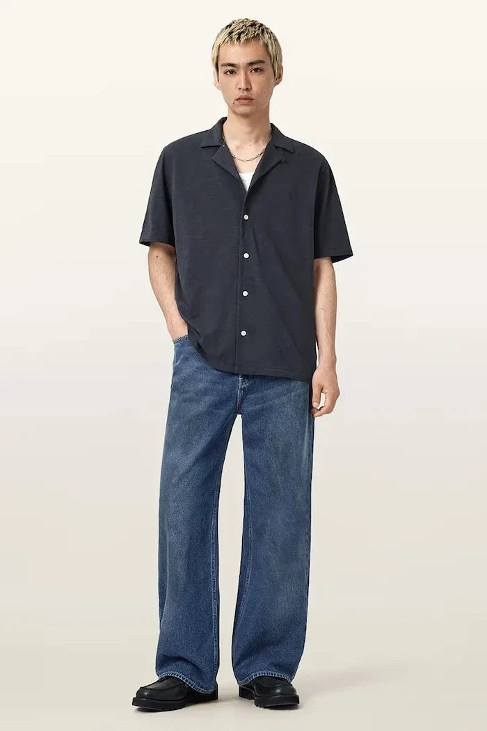 AllSaints erkek düz kesim jean LENNY