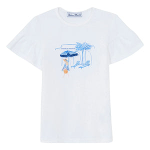 Tartine et Chocolat - Strand-T-Shirt | Blau