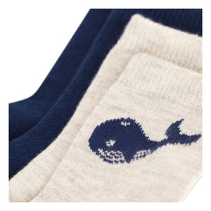 Petit Bateau - 2 Çift Balina Çorap Seti | Mavi