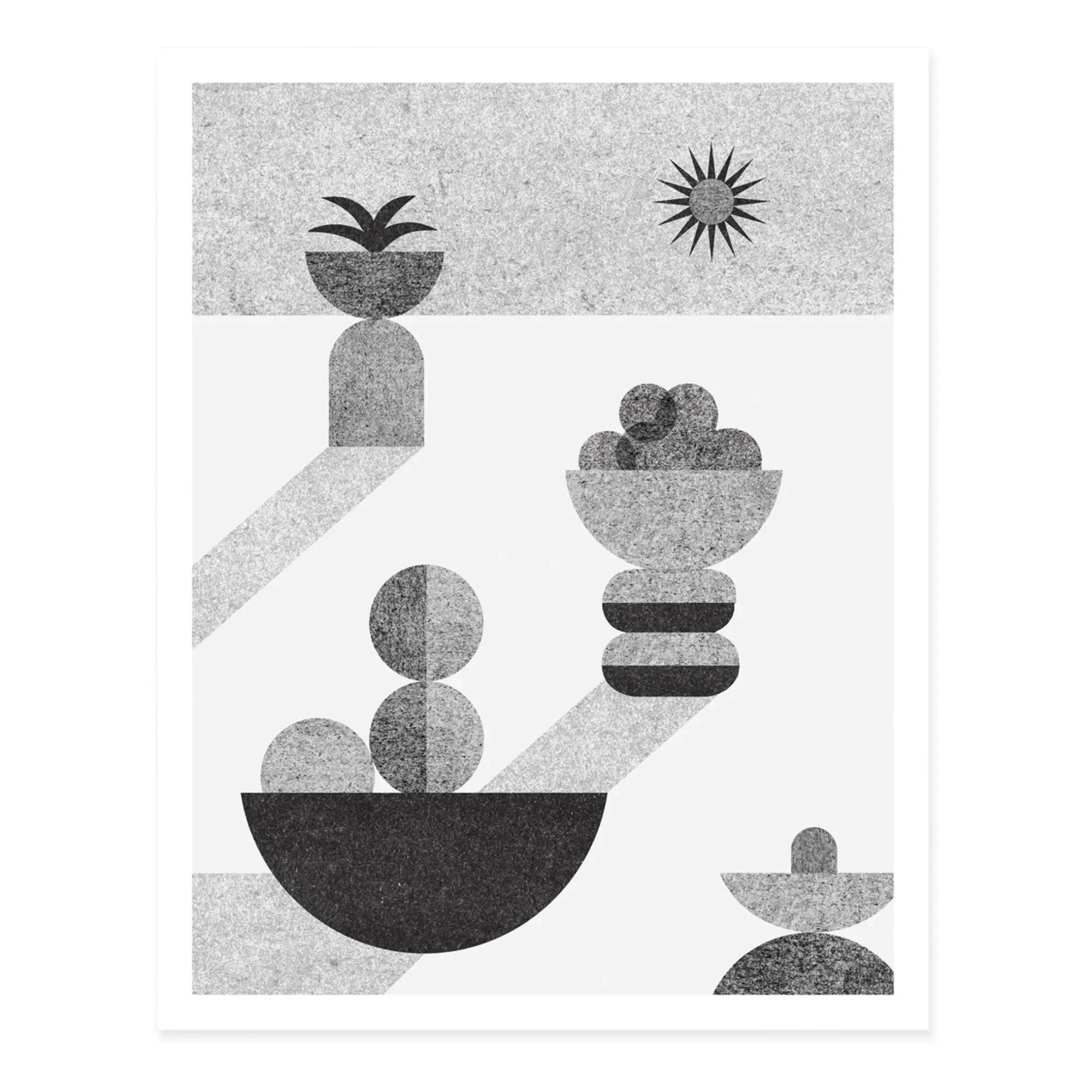 Slowdown Studio - Ocaso Poster - Ellie Tzoni tarafından tasarlandı