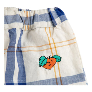 Bobo Choses - Organic Cotton Checkered Pants | Off-white
