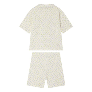 Bonpoint - Pyjamas Lothar Sailboats Organic Cotton | White