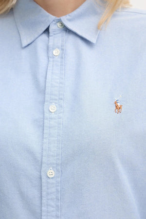 Polo Ralph Lauren pamuklu gömlek elbise