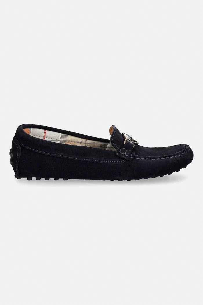Barbour kadın süet mokasen Laire