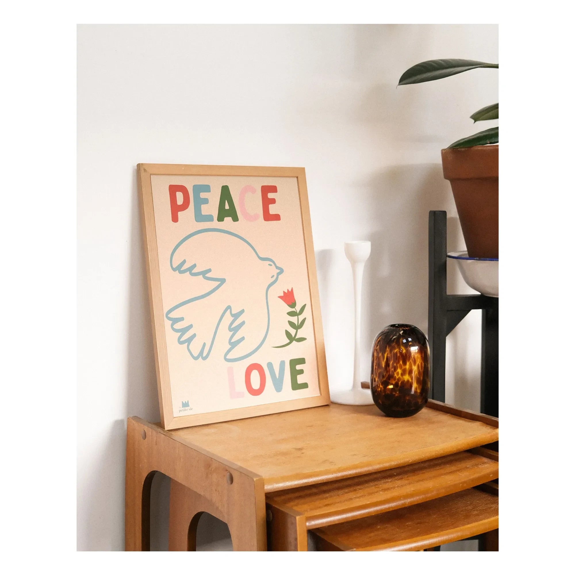 Ma petite vie - Peace and Love Poster
